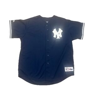 New York Yankees Men's Blue Jersey Mike Mussina # 35 Medium